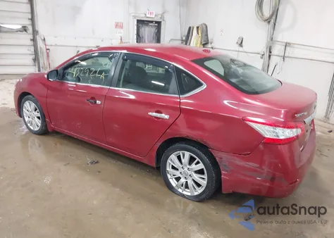 2013 Nissan Sentra Sl from USA, damaged, VIN 3N1AB7AP3DL617858